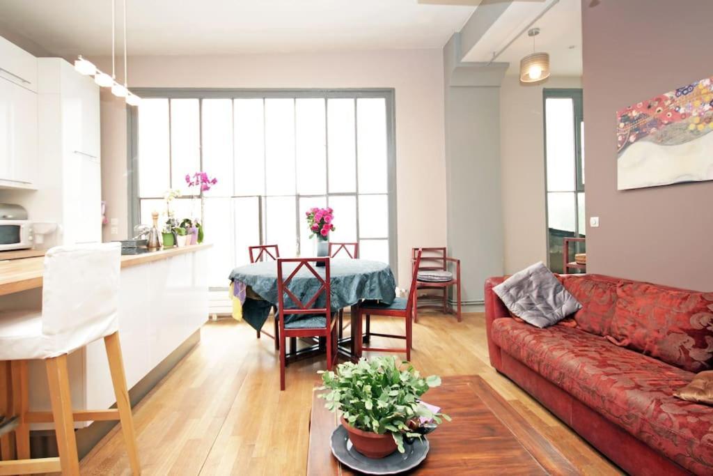 Exotic Loft In Montmartre + Terrace ! Appartamento