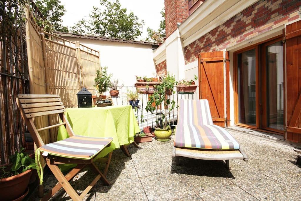 Appartamento Exotic Loft In Montmartre + Terrace ! Parigi